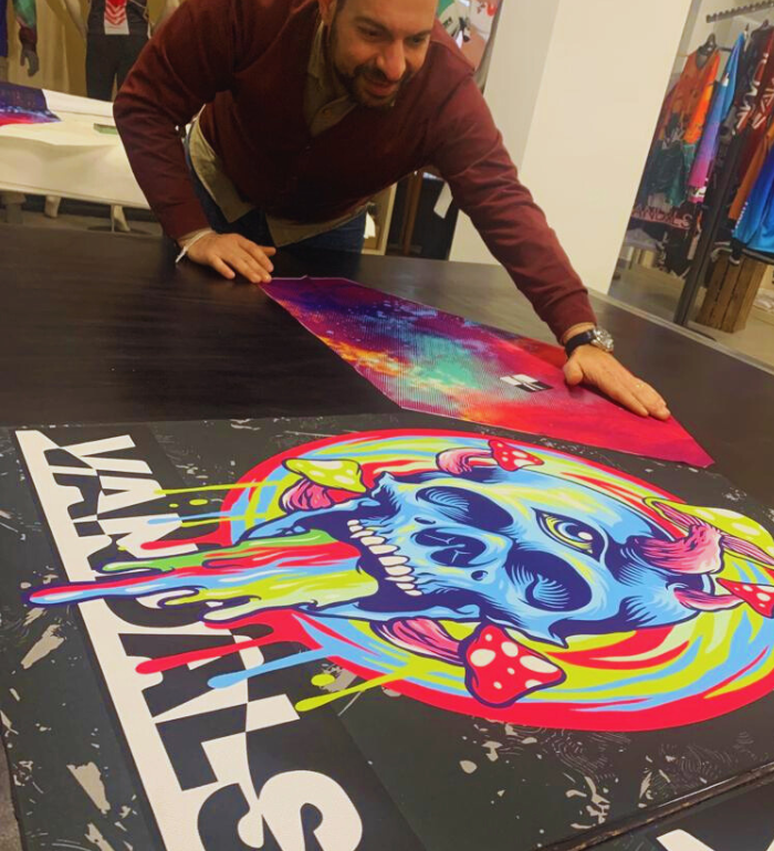 Vandals è abbigliamento ideato e creato interamente da noi in Italia